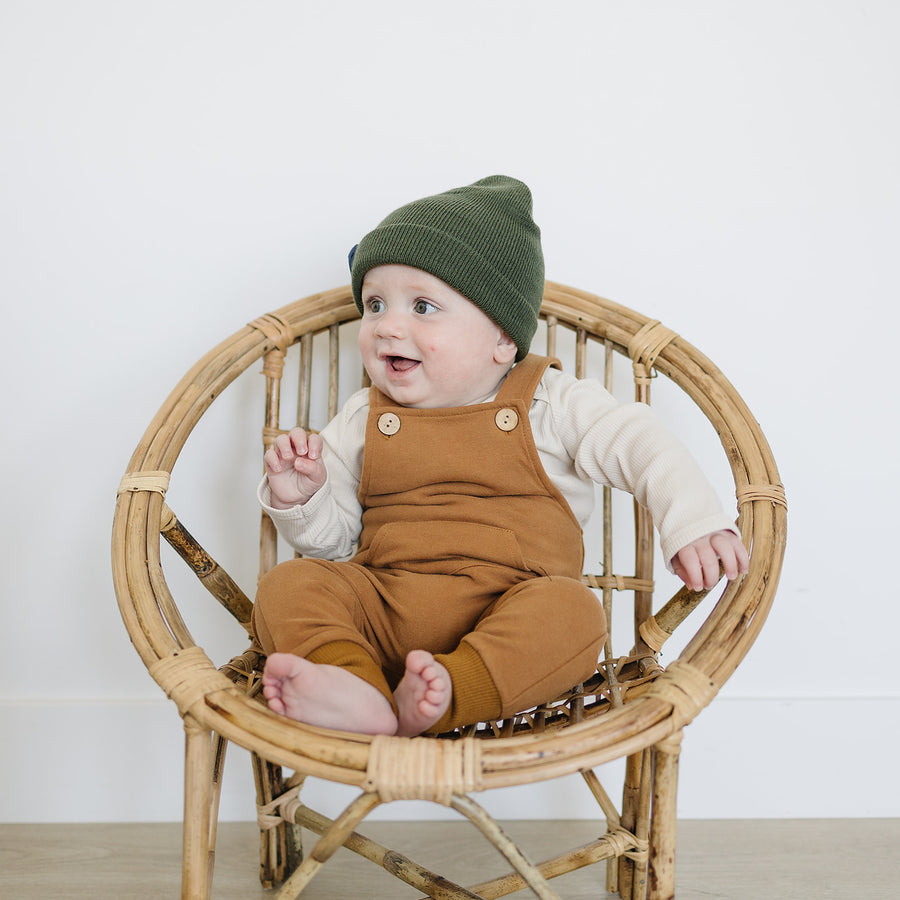 Green Mebie Baby Beanie - MOOGCO Baby