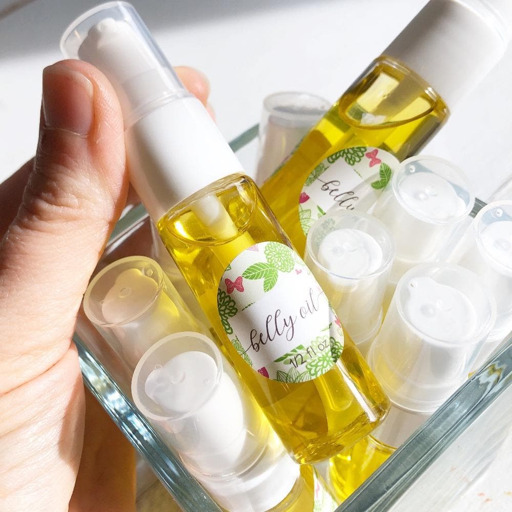 Mini Sampler + Travel Size /// Better than Butter Pregnancy Belly Oil - 1/2 oz - MOOGCO Baby