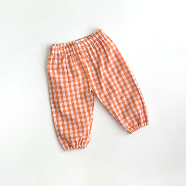 Gingham BUBBLE PANTS