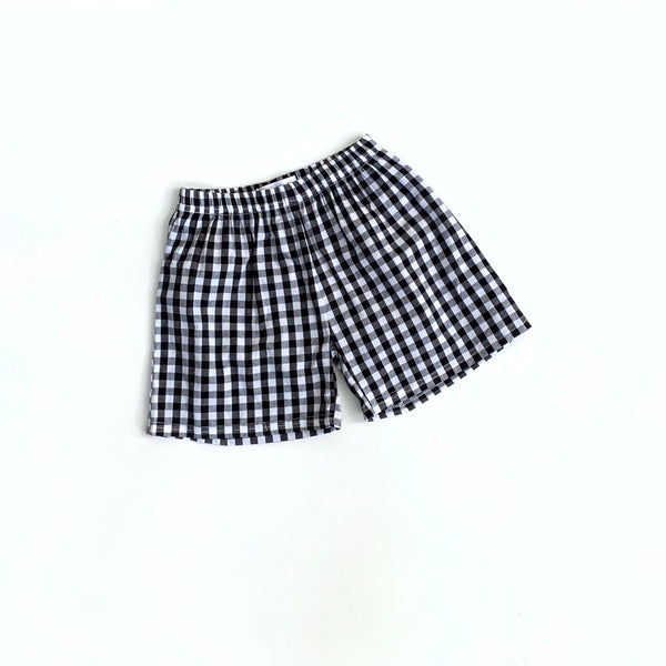 Gingham Shorts
