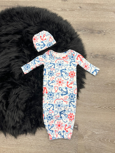 Anchors Away Sleep Sack Set