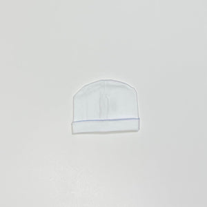 IMPERFECT Picot Trim Hat - PLESAE READ DESCRIPTION