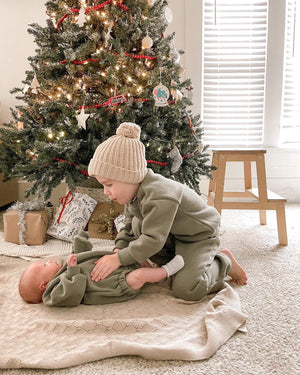 Fleeced Sweat Set - MOOGCO Baby