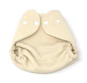 Natural Wool Snap Wrap Diaper Cover