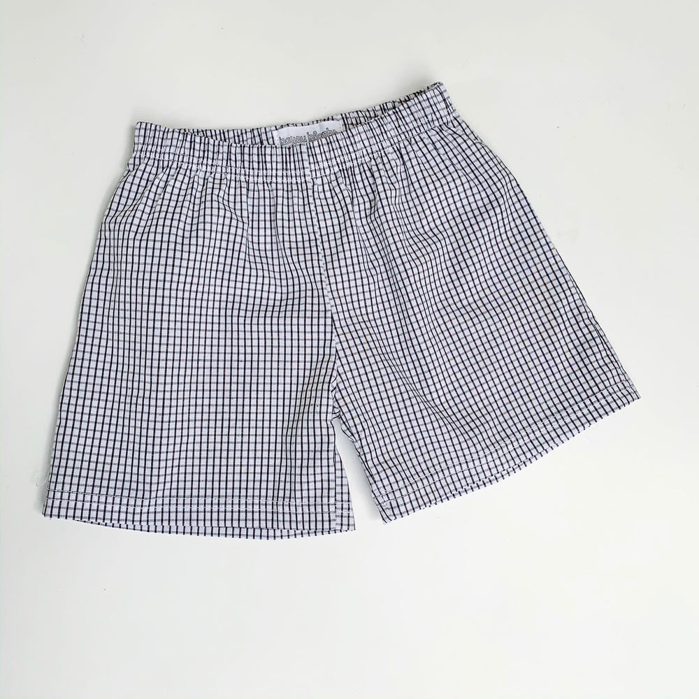 Windowpane Shorts