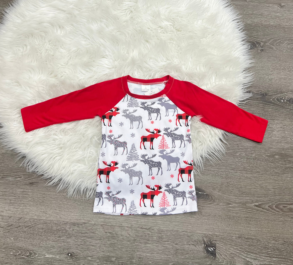 Bear Print Long Sleeve