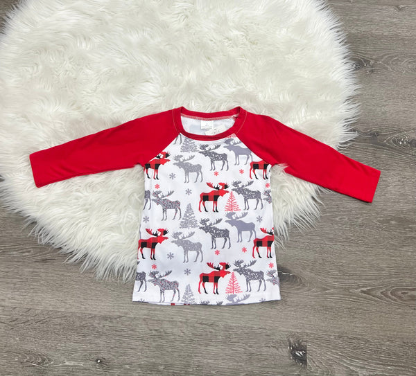 Bear Print Long Sleeve