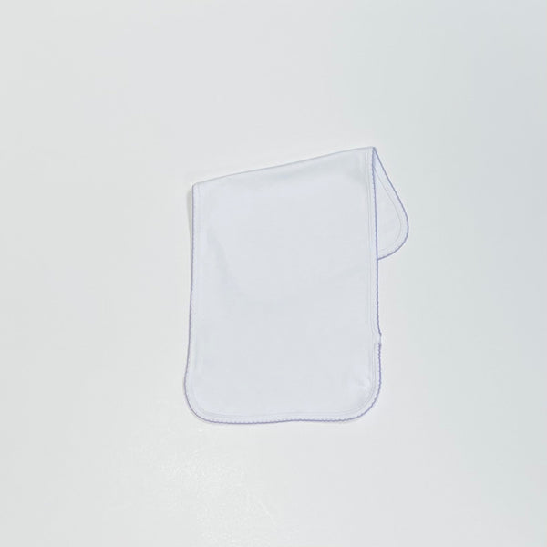 Picot Trim Burp Cloth