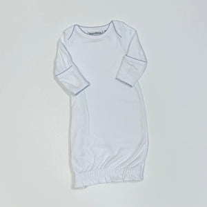 IMPERFECT Picot Trim Gown - PLEASE READ DESCRIPTION