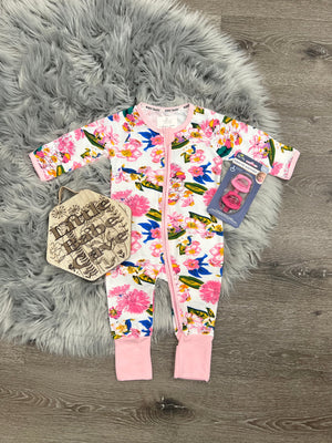 Bright Pink Blooms Jammy