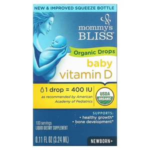 Mom Bls Vita D Dr 3.24Ml  Baby Org