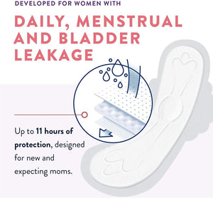 Incognito by Prevail Maternity Pads for postpartum recovery, shown from angle 3, offering discreet and comfortable protection.