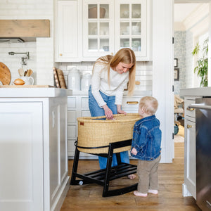 Inset Handle No Hood Moses Basket
