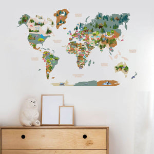 Kid's Wall Map