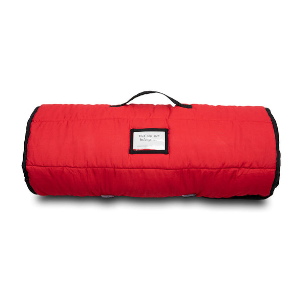 Construction Toddler Nap Mat - Includes Removable Pillow and Attached Fleece Blanket