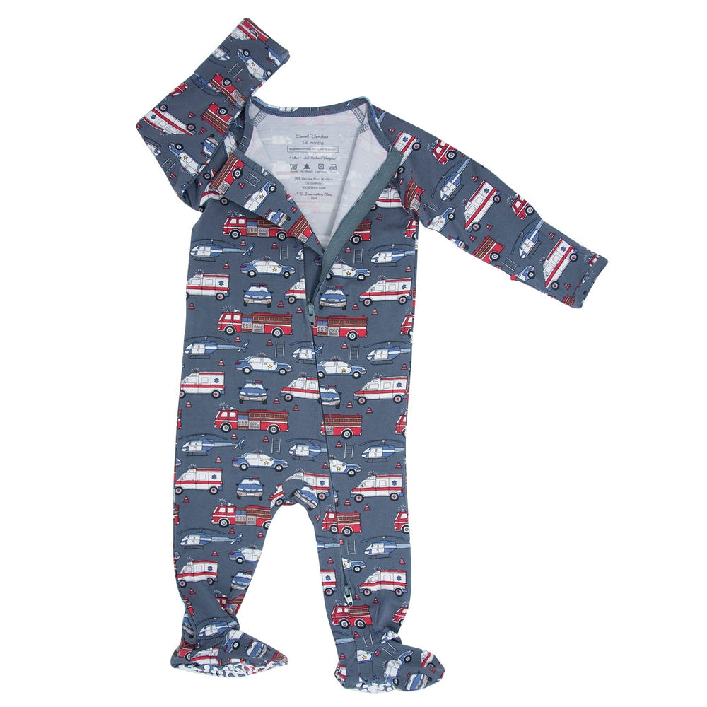 Ironman Zipper Footie