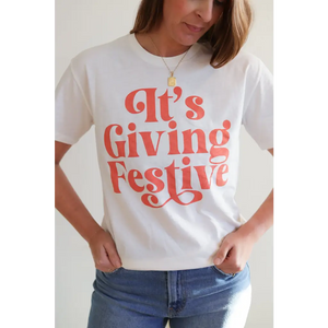 It's Giving Festive Unisex T-shirt