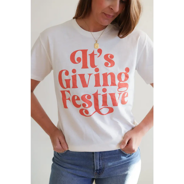 It's Giving Festive Unisex T-shirt