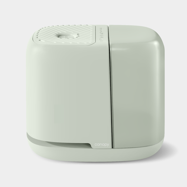 Bedside Humidifier 2.0 at angle 4, perfect for creating a comfortable environment for your baby’s sleep.