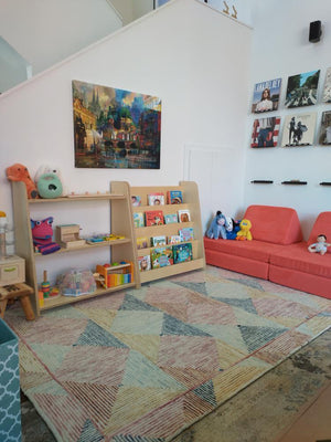 Tiered Toy Toddler Shelf
