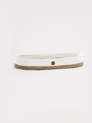 Boho Baby Changing Basket with Jute Accent