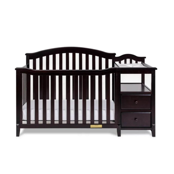 AFG Kali 4-in-1 Crib and Changer Combo Espresso