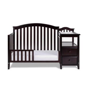 AFG Kali 4-in-1 Crib and Changer Combo Espresso