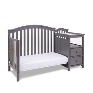 AFG Kali 4-in-1 Crib and Changer Combo Gray