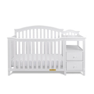 AFG Kali 4-in-1 Crib and Changer Combo White