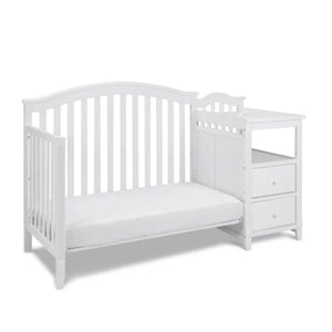 AFG Kali 4-in-1 Crib and Changer Combo White