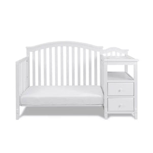 AFG Kali 4-in-1 Crib and Changer Combo White