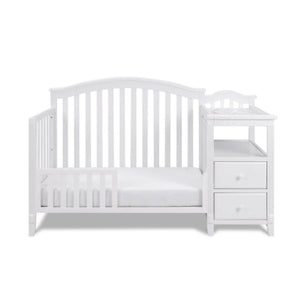 AFG Kali 4-in-1 Crib and Changer Combo White