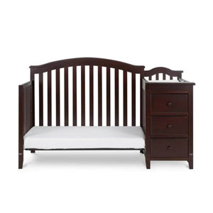AFG Kali II 4-in-1 Convertible Crib and Changer Combo Espresso