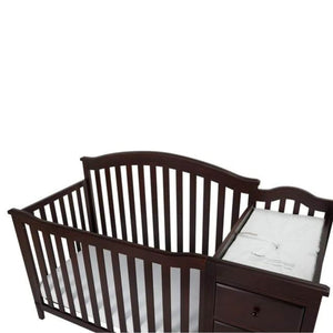 AFG Kali II 4-in-1 Convertible Crib and Changer Combo Espresso