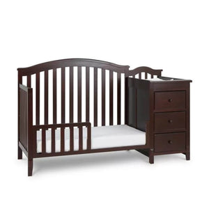 AFG Kali II 4-in-1 Convertible Crib and Changer Combo Espresso