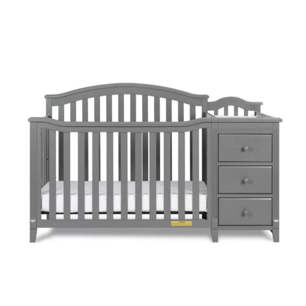 AFG Kali II 4-in-1 Convertible Crib and Changer Gray