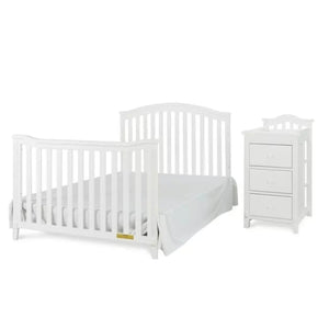 AFG Kali II 4-in-1 Convertible Crib and Changer White