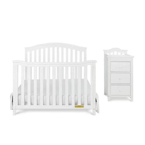 AFG Kali II 4-in-1 Convertible Crib and Changer White