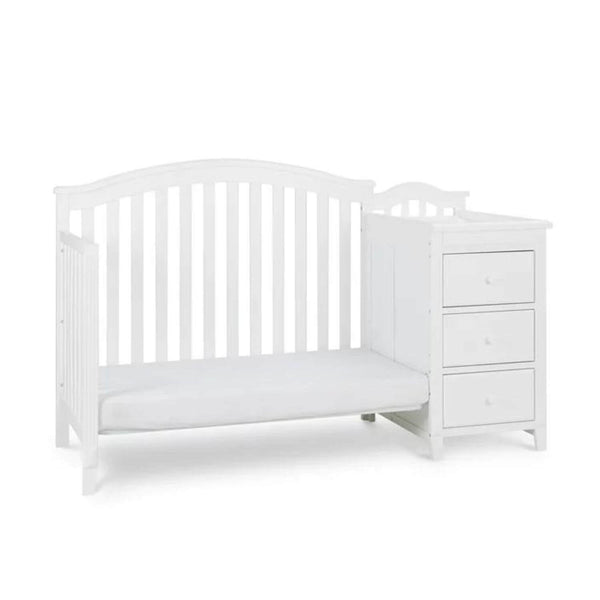 AFG Kali II 4-in-1 Convertible Crib and Changer White