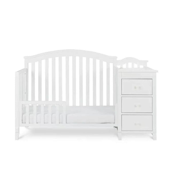 AFG Kali II 4-in-1 Convertible Crib and Changer White
