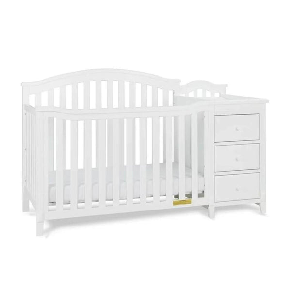 AFG Kali II 4-in-1 Convertible Crib and Changer White