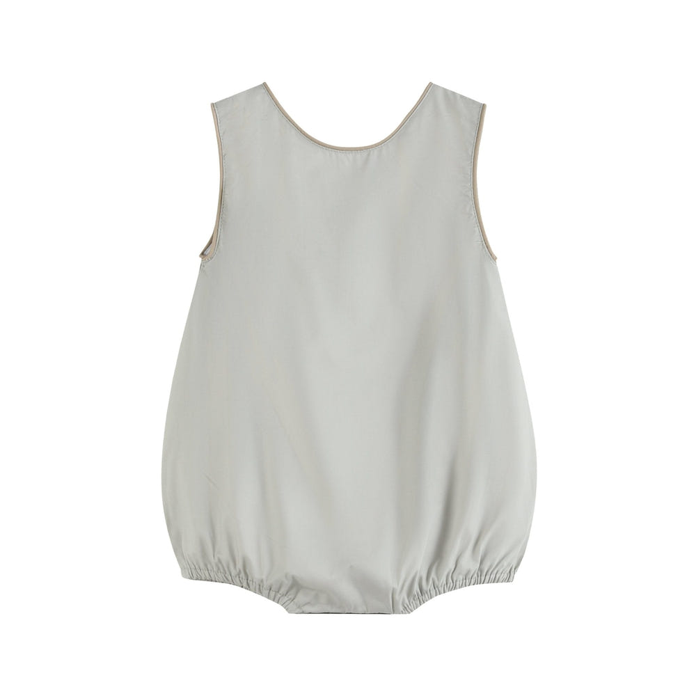 Khaki Green Fish Bubble Romper for babies, perfect for playtime and comfort in toys and entertainment.