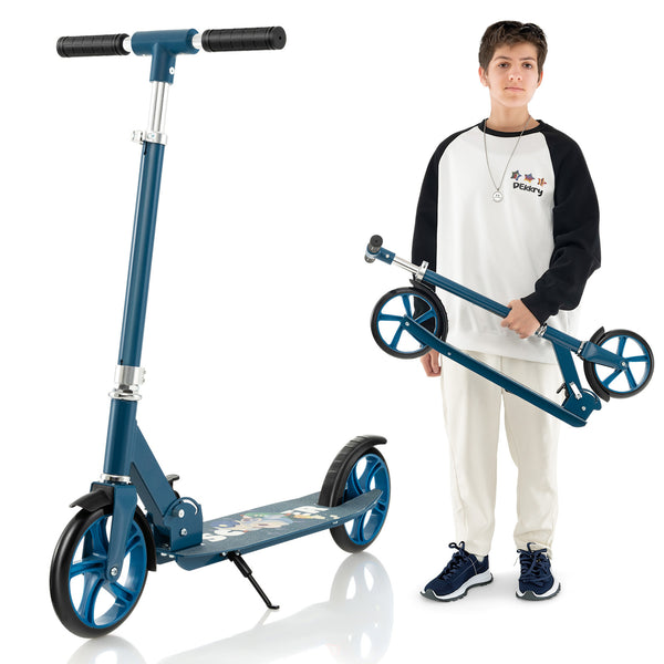 Folding Aluminum Alloy Scooter with 3 Adjustable Heights for Kids