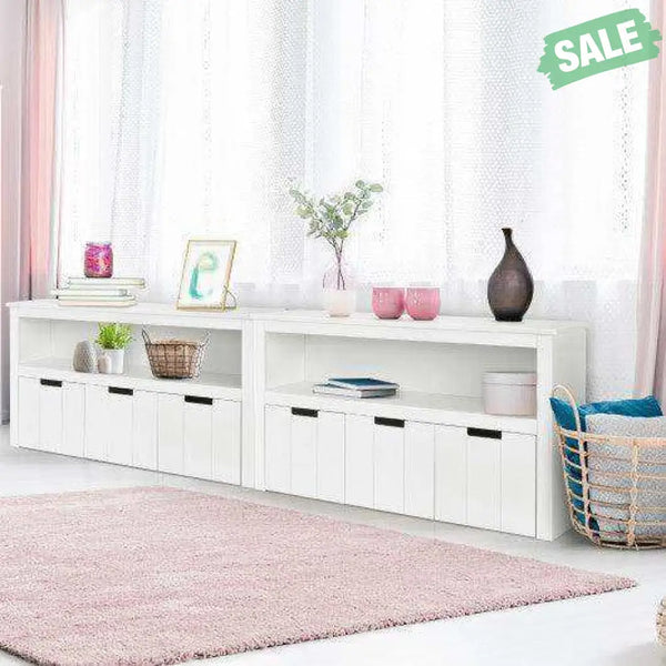 Kid Toy Storage Cabinet 3 Drawer Chest with Wheels Large Storage Cube Shelf Kids Storage