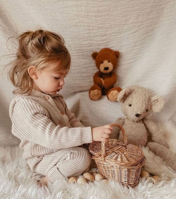 Wool Knit Buddy  | Alfred the Bear