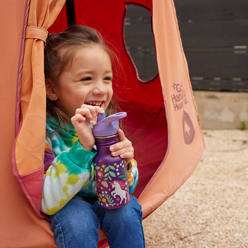 12oz Kid's Classic bottle with Flip Seal Sport Cap, perfect for hydration on-the-go for children.