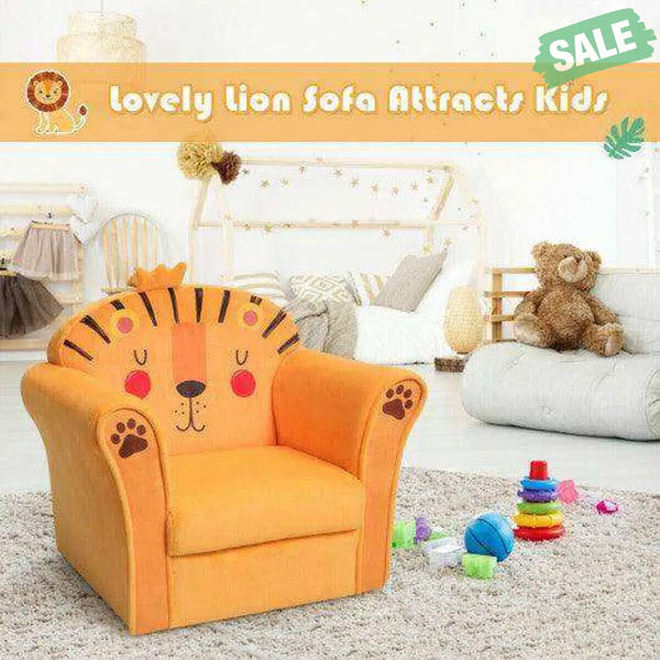 Kids Astronaut Armrest Upholstered Couch Blue Kids Chairs & Seating