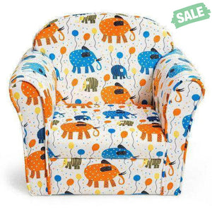Kids Astronaut Armrest Upholstered Couch Blue Kids Chairs & Seating