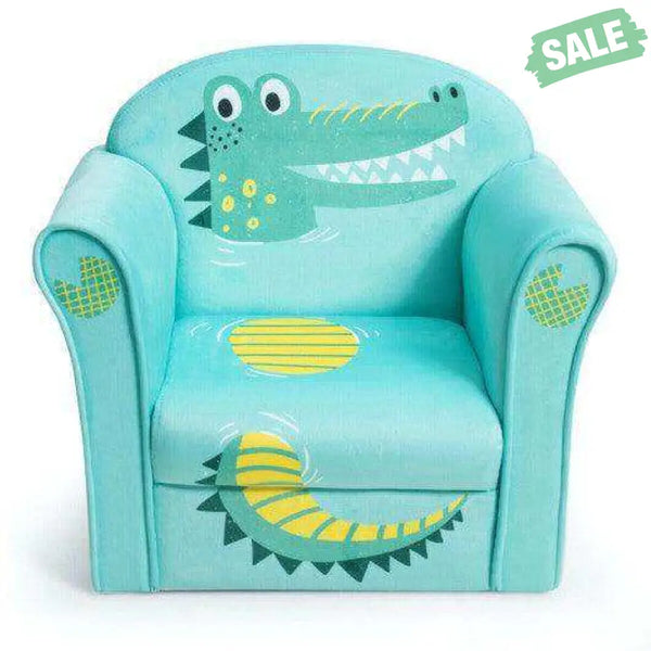 Kids Astronaut Armrest Upholstered Couch Blue Kids Chairs & Seating