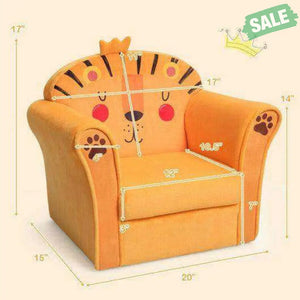 Kids Astronaut Armrest Upholstered Couch Blue Kids Chairs & Seating